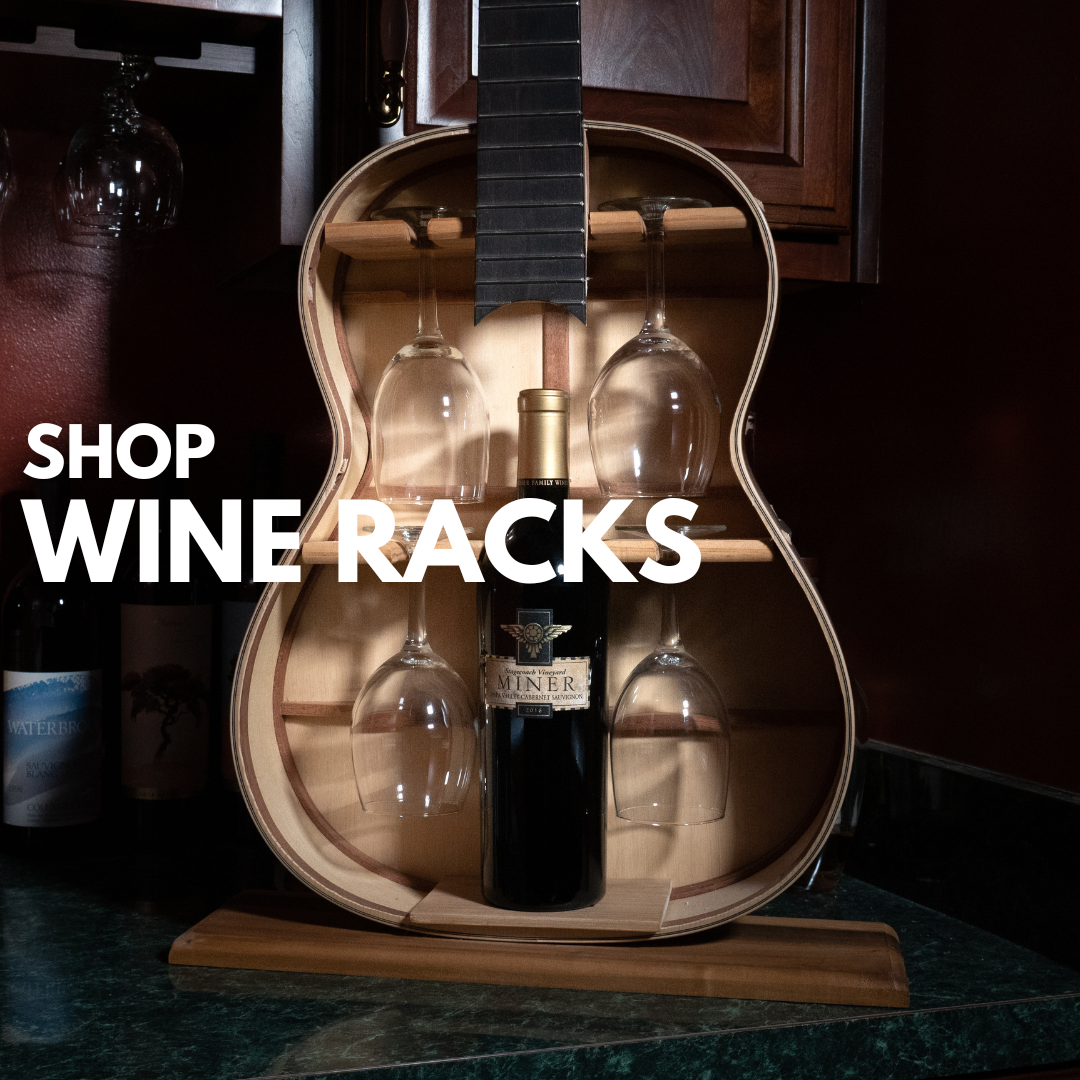 Guitar Wine Racks