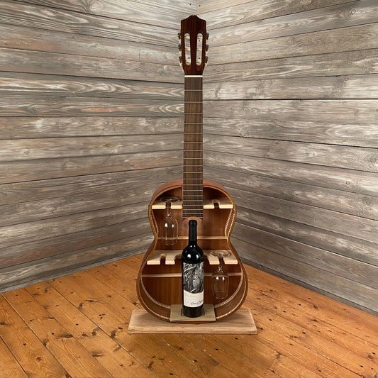 Custom Classical Guitar Wine Rack (#8)